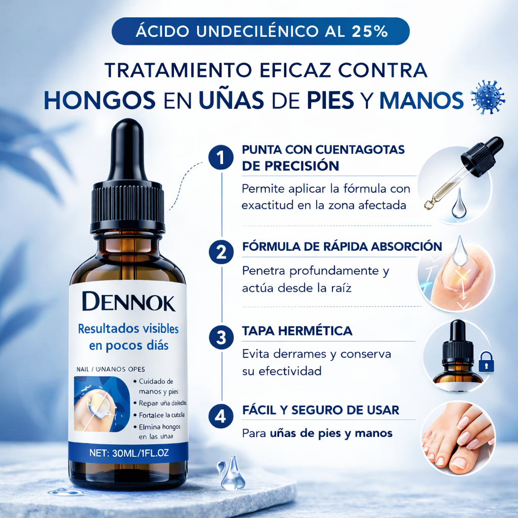 Dennok™ Tratamiento para Hongos en Uñas