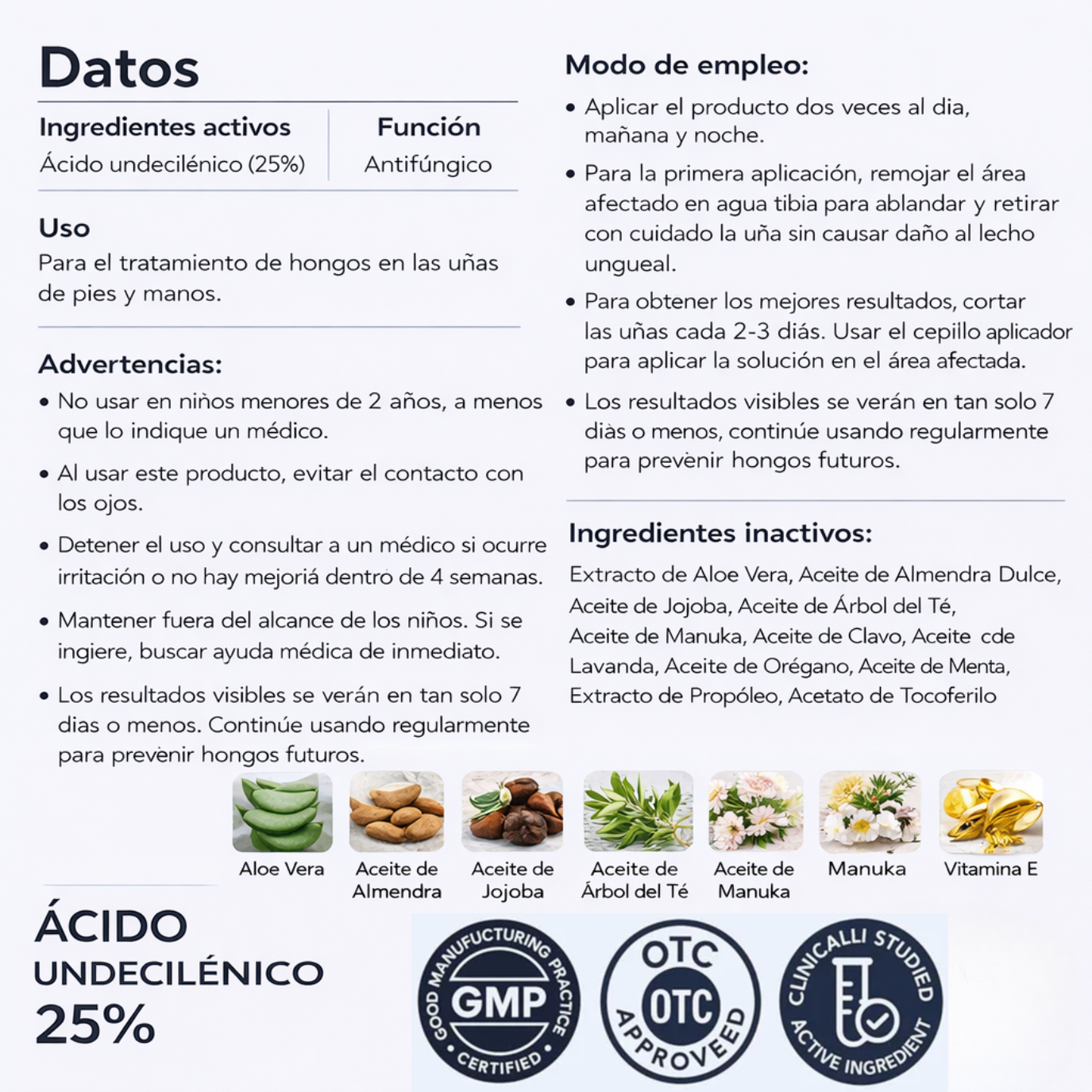 Dennok™ Tratamiento para Hongos en Uñas